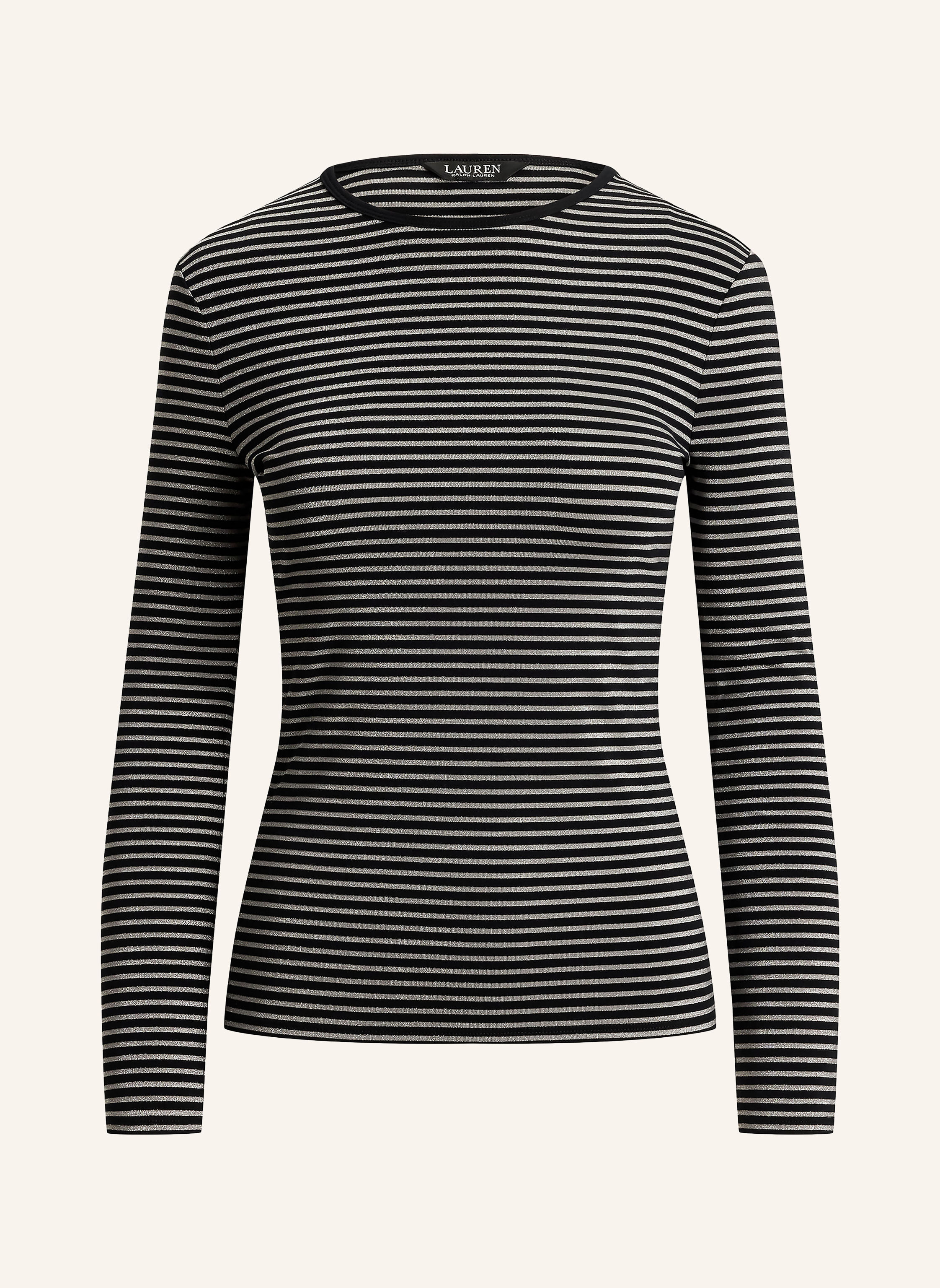 LAUREN RALPH LAUREN Longsleeve mit Glitzergarn