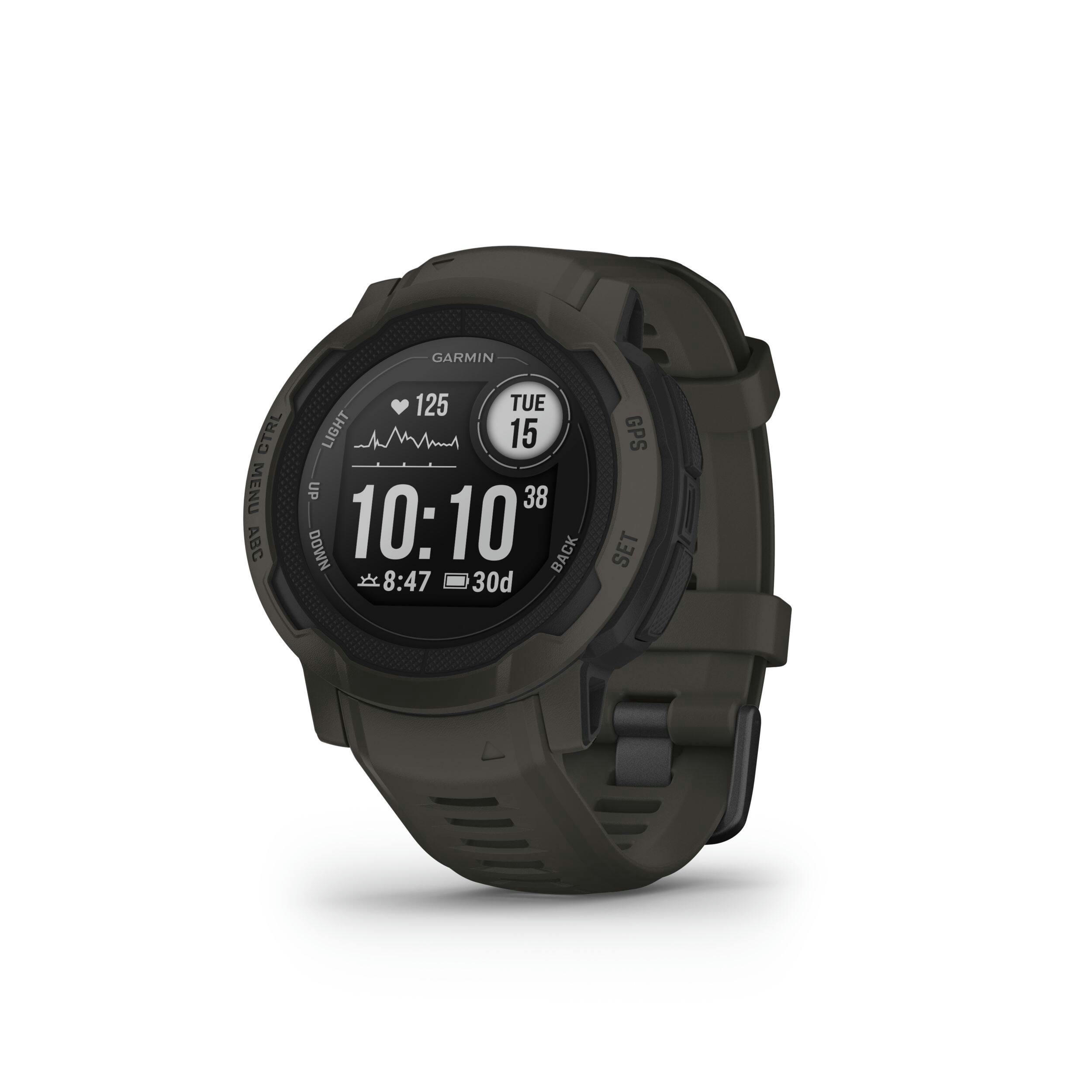 Garmin Instinct 2 Rugged GPS Smartwatch, Graphite