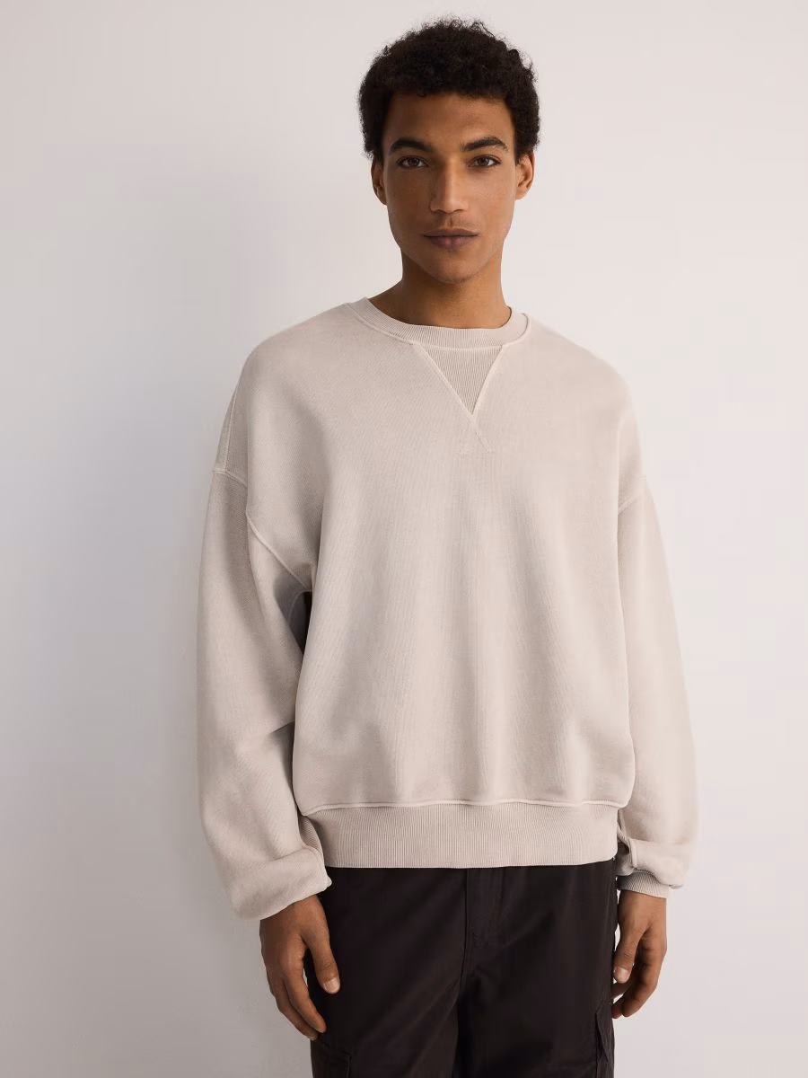 Plain Oversized Sweatshirt