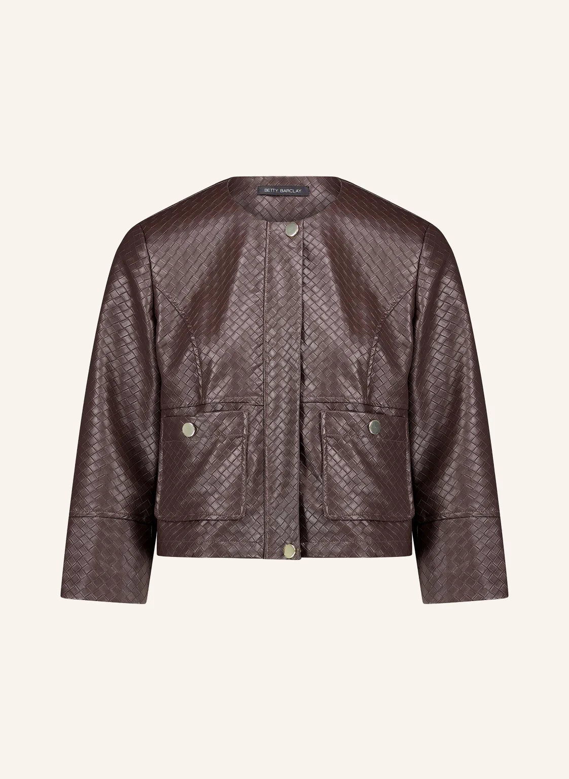 Betty Barclay Jacke in Lederoptik