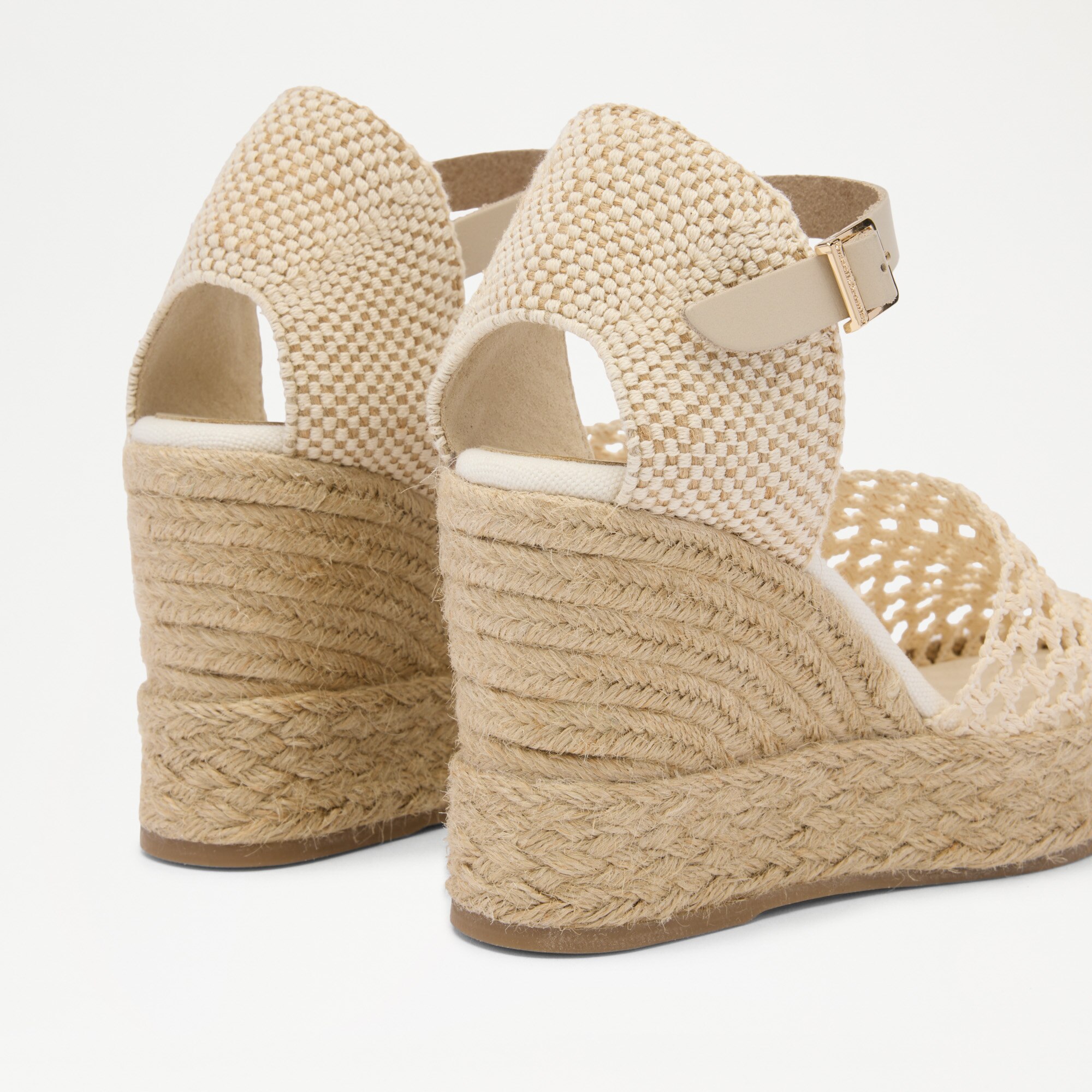 Hale Weave<br>Crochet Espadrille Wedge