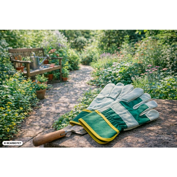Gartenhandschuhe »Vollleder«, grün
