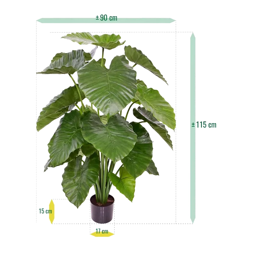 Kunstpflanze Alocasia calidora