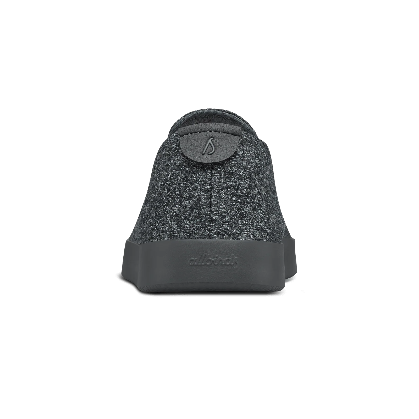 Women's Wool Lounger - Natural Grey (Dark Grey Sole)
