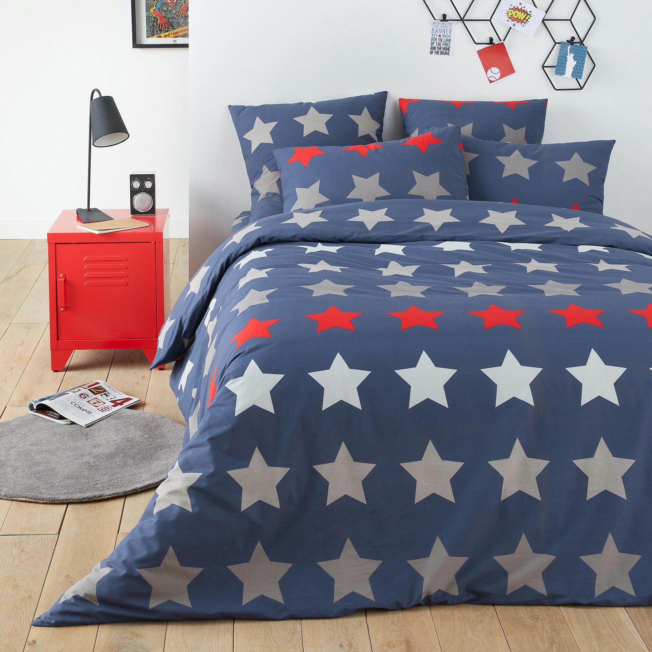 Drap-housse coton, Stars