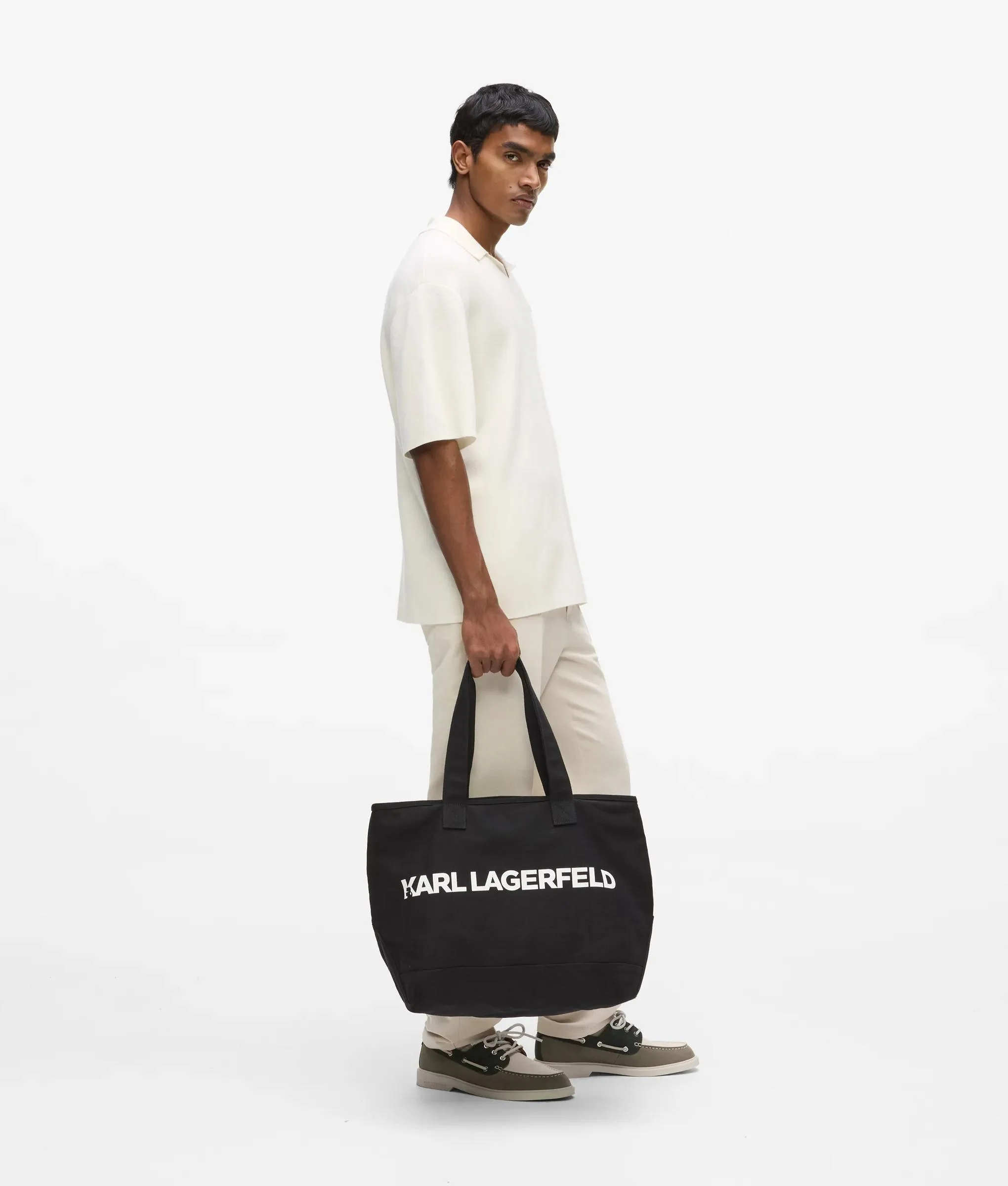 Sac en toile avec logo extra-large