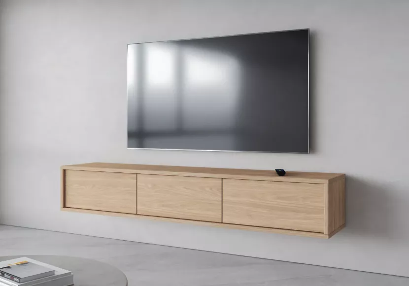 Szafka RTV FRIDA 3K 180cm dąb olejowany