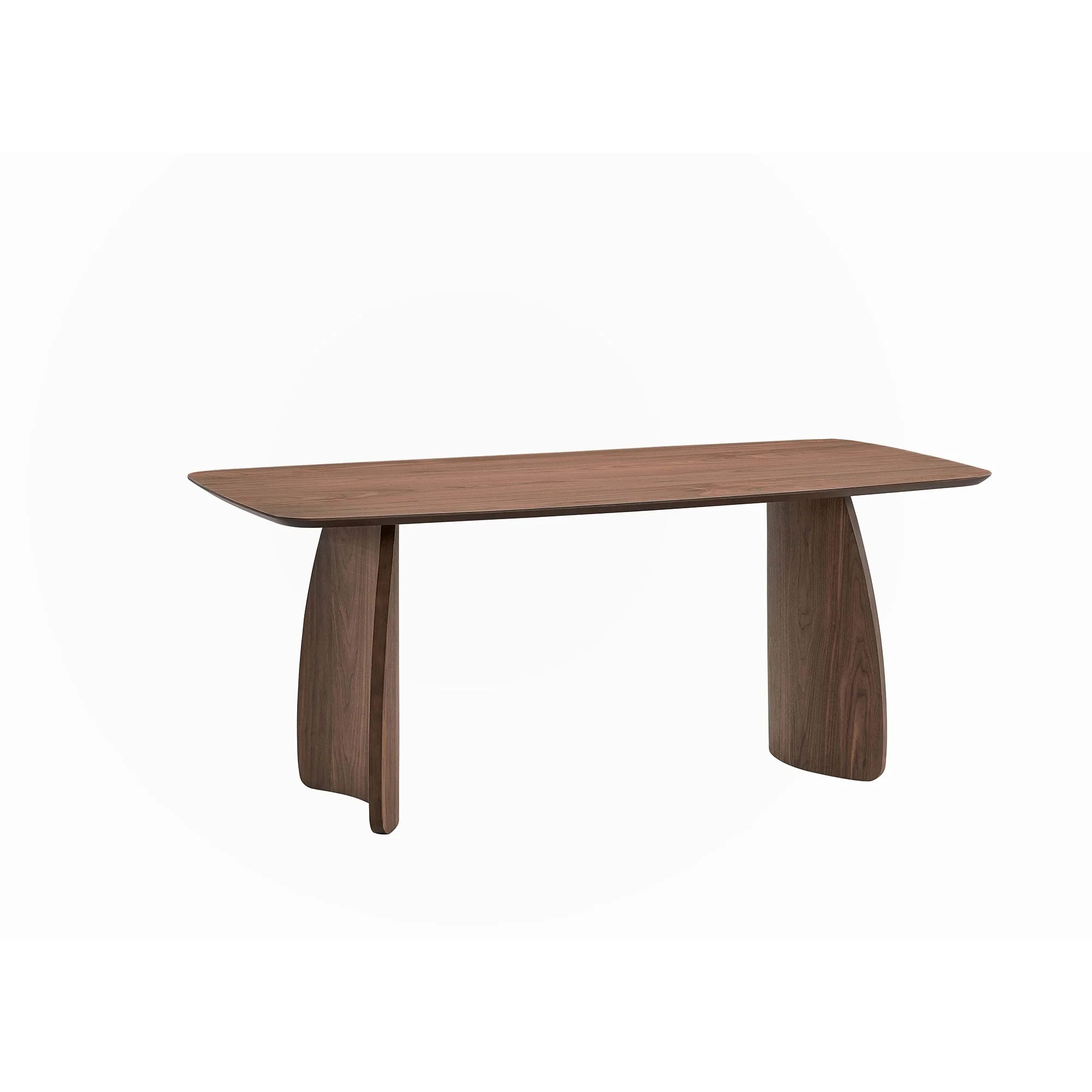 Walnut Finish Dining Table