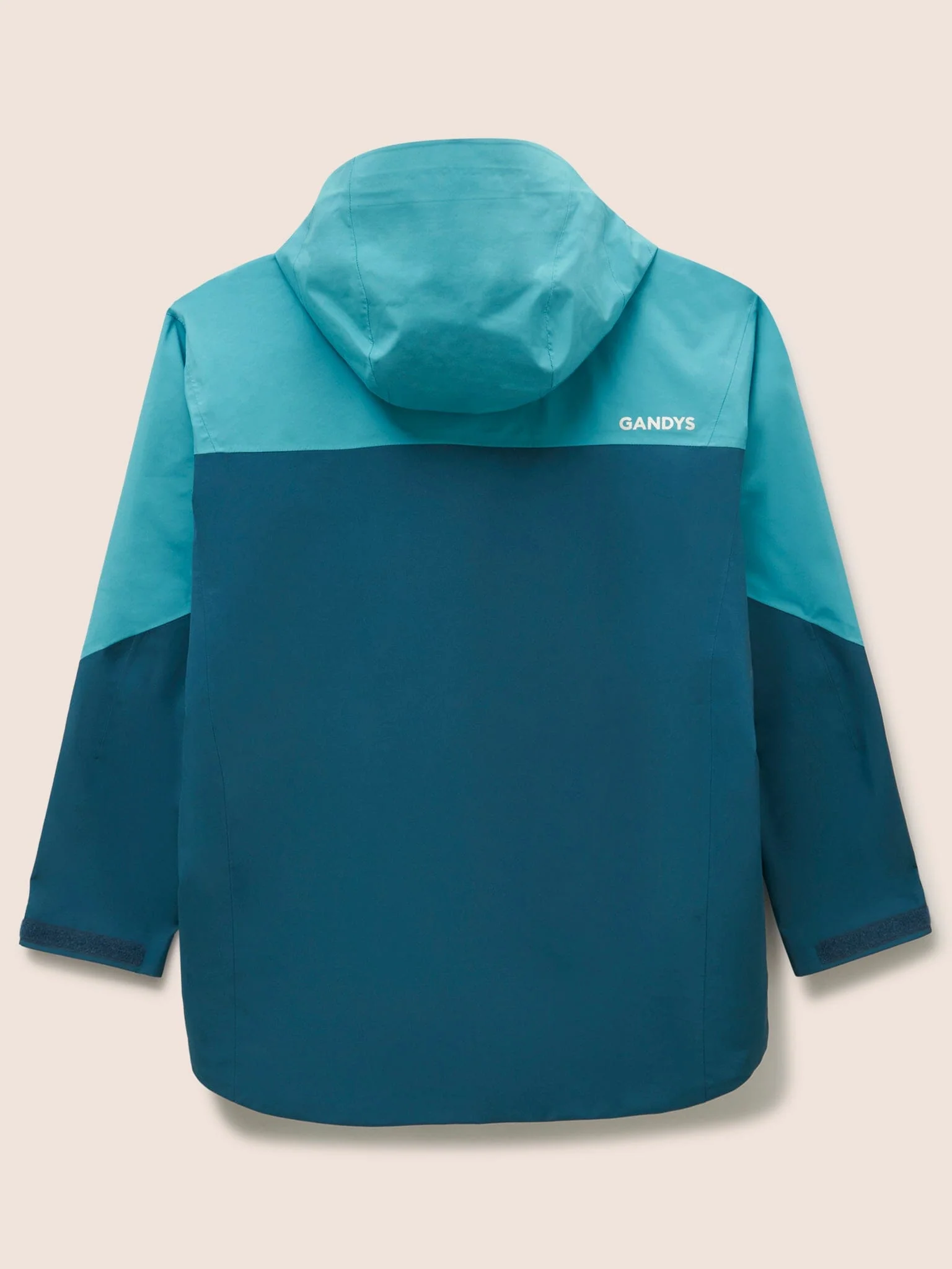 Argyle Waterproof Multi Pocket Jacket in Teal