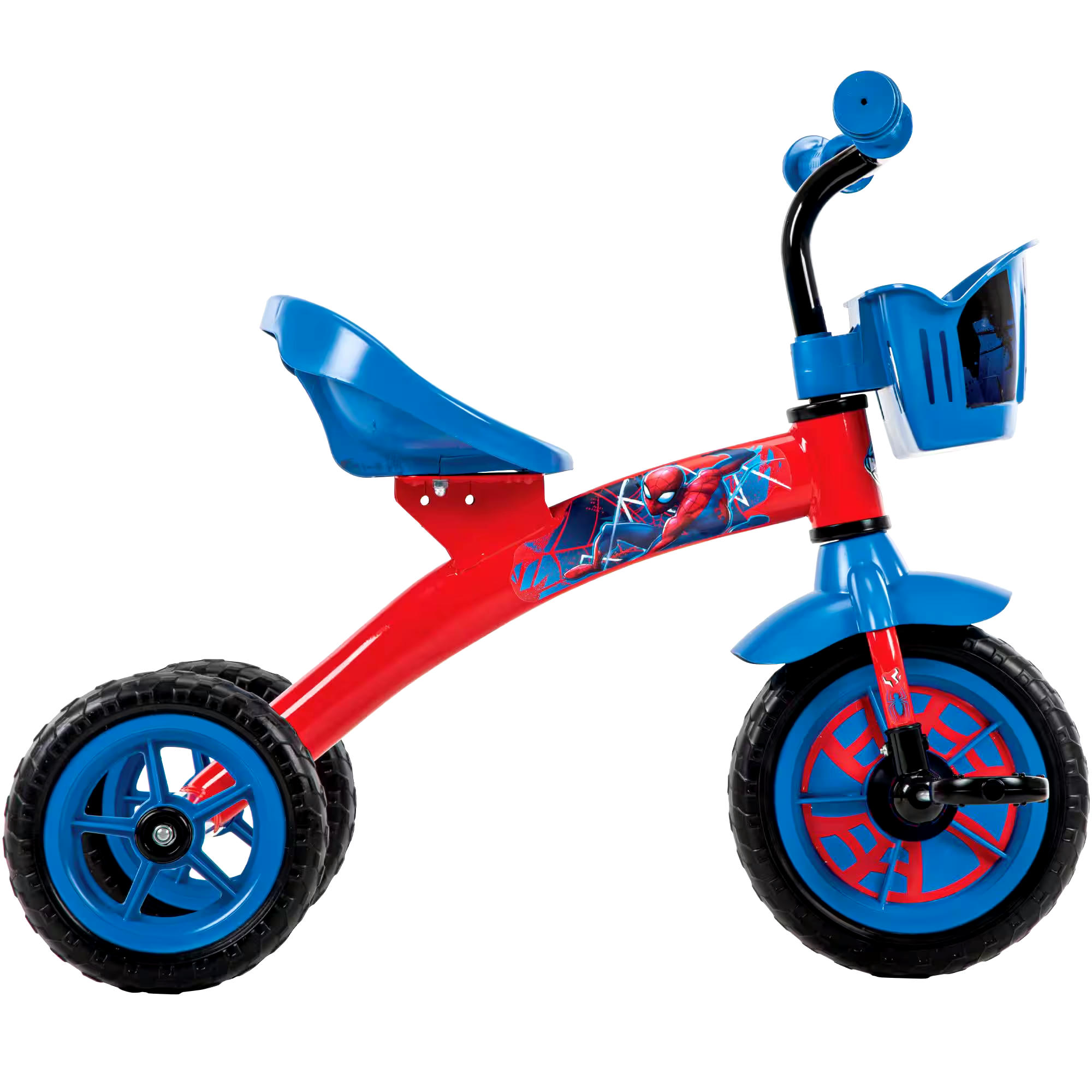 Marvel Spider-Man Tricycle, 10-In, Red/Blue