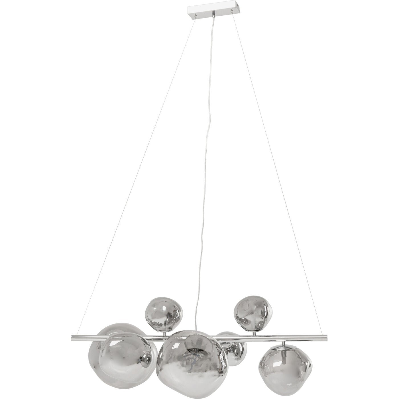 Kare Design Hanglamp Burbuja chroom