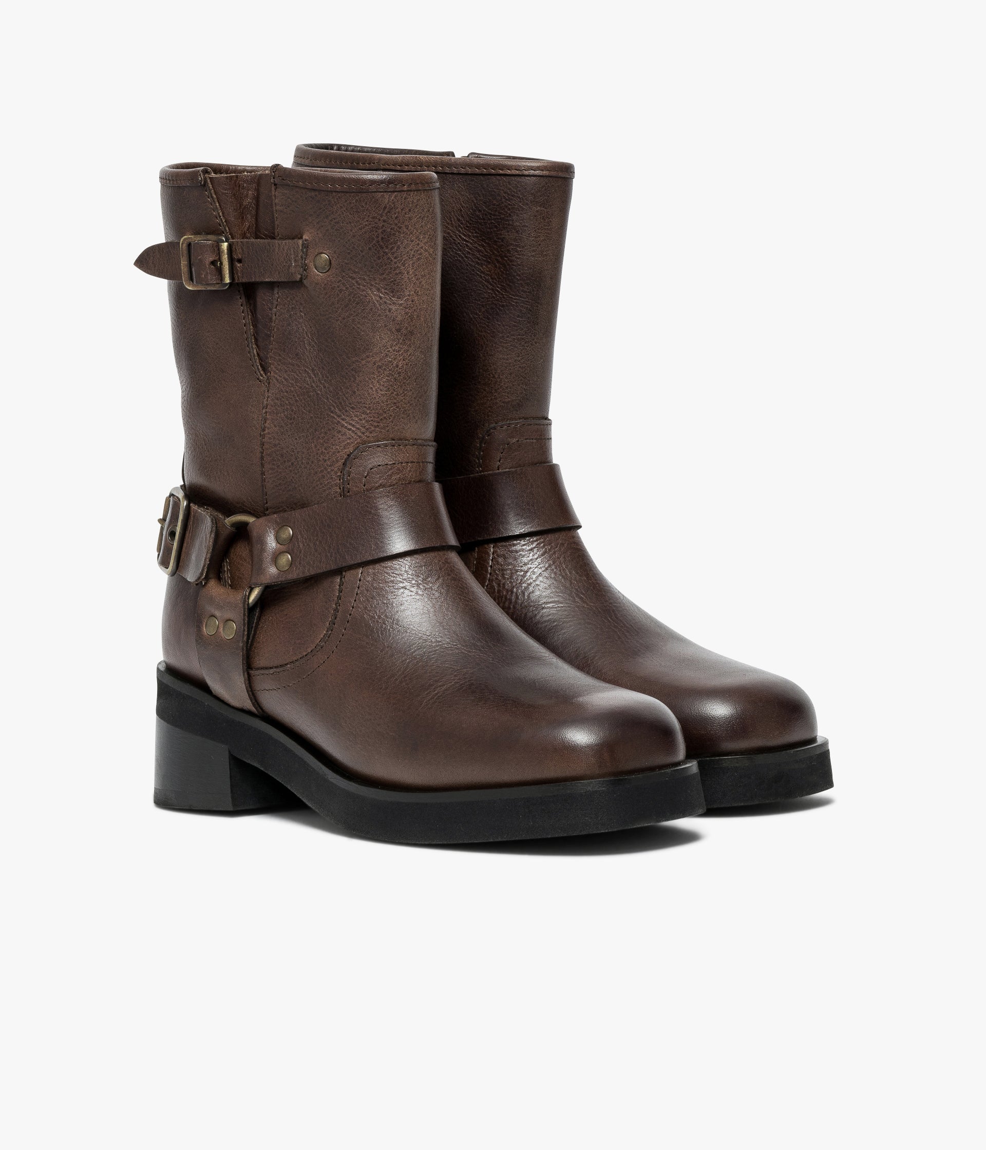 Boots Selane marron