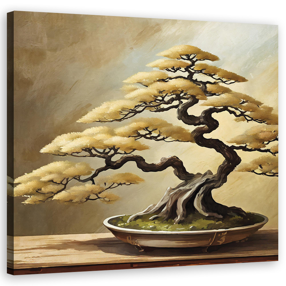 Feeby Obraz na płótnie, Drzewko bonsai Japonia 30x30