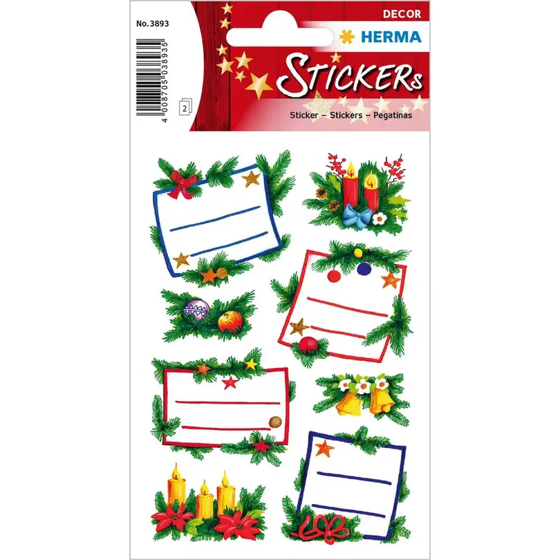 Sticker 16er-Set Stickers