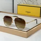 Fendi  Aviator metal Sunglasses