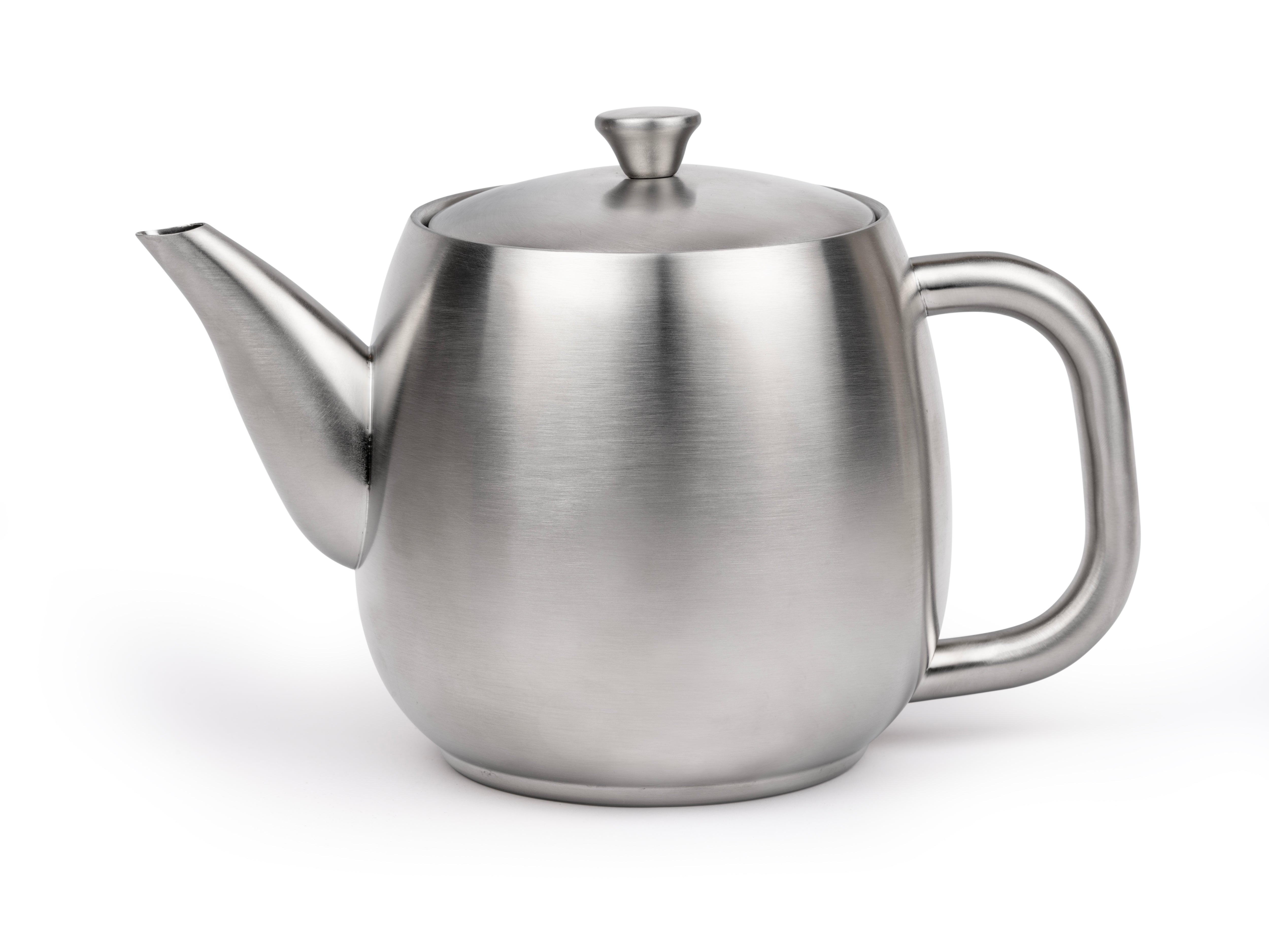 Bredemeijer -Theepot Vera - mat rvs - 0,9L