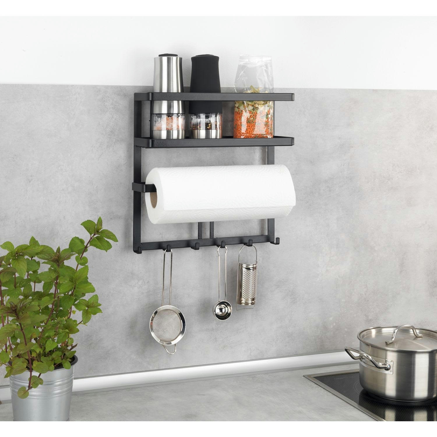 - Étagère murale multifonction turbo-loc noir