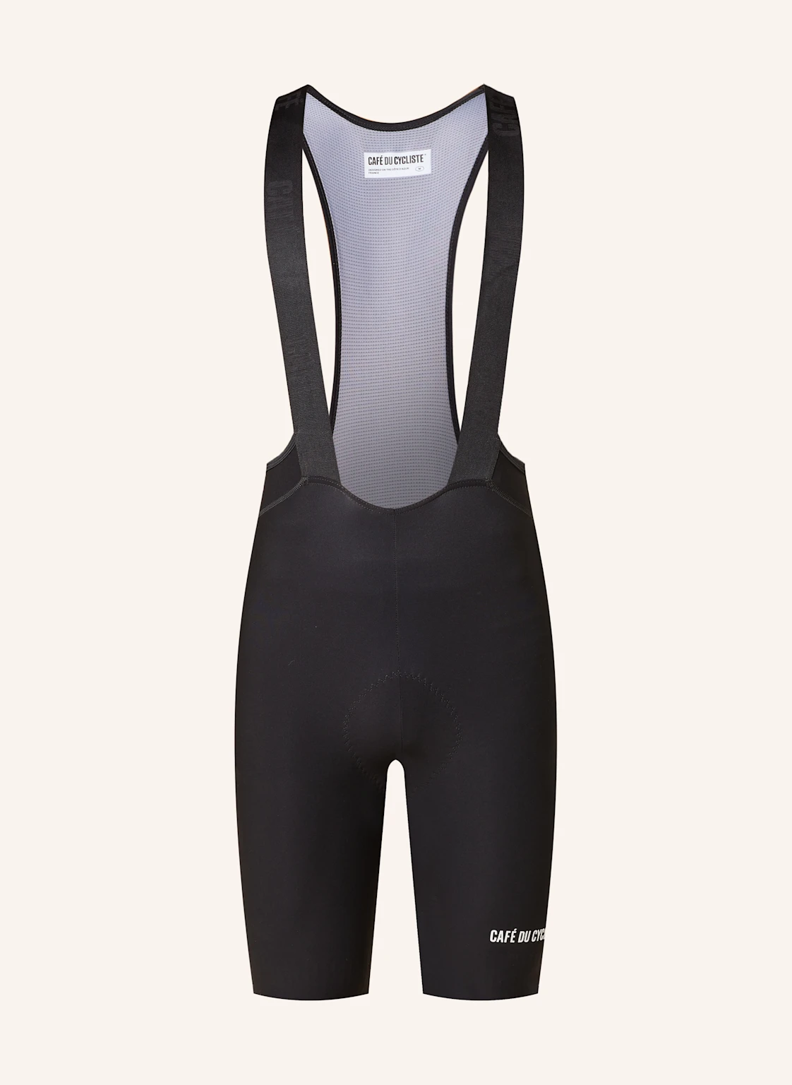 CAFÉ DU CYCLISTE Radhose mit Trägern und gepolstertem Einsatz MARINETTE