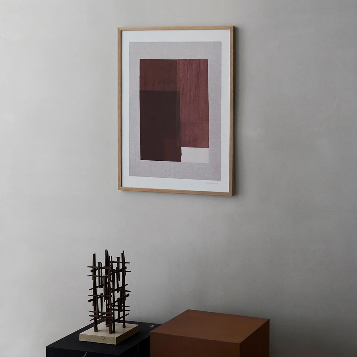 The Poster Club - Red Velvet von Julia Hallström Hjort, 50 x 70 cm