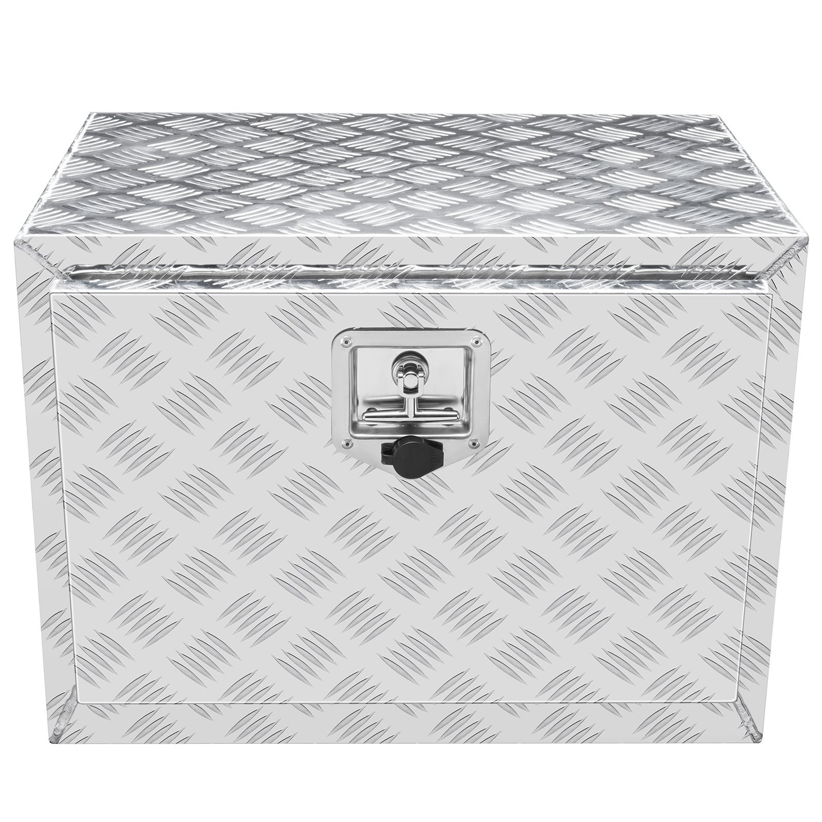 Skrzynia aluminiowa 61x36x41cm wodoodporna - box narzędziowy z zamkiem