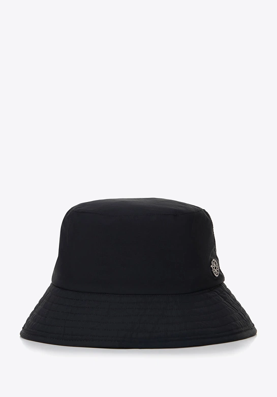 Czapka typu bucket z nylonu czarna