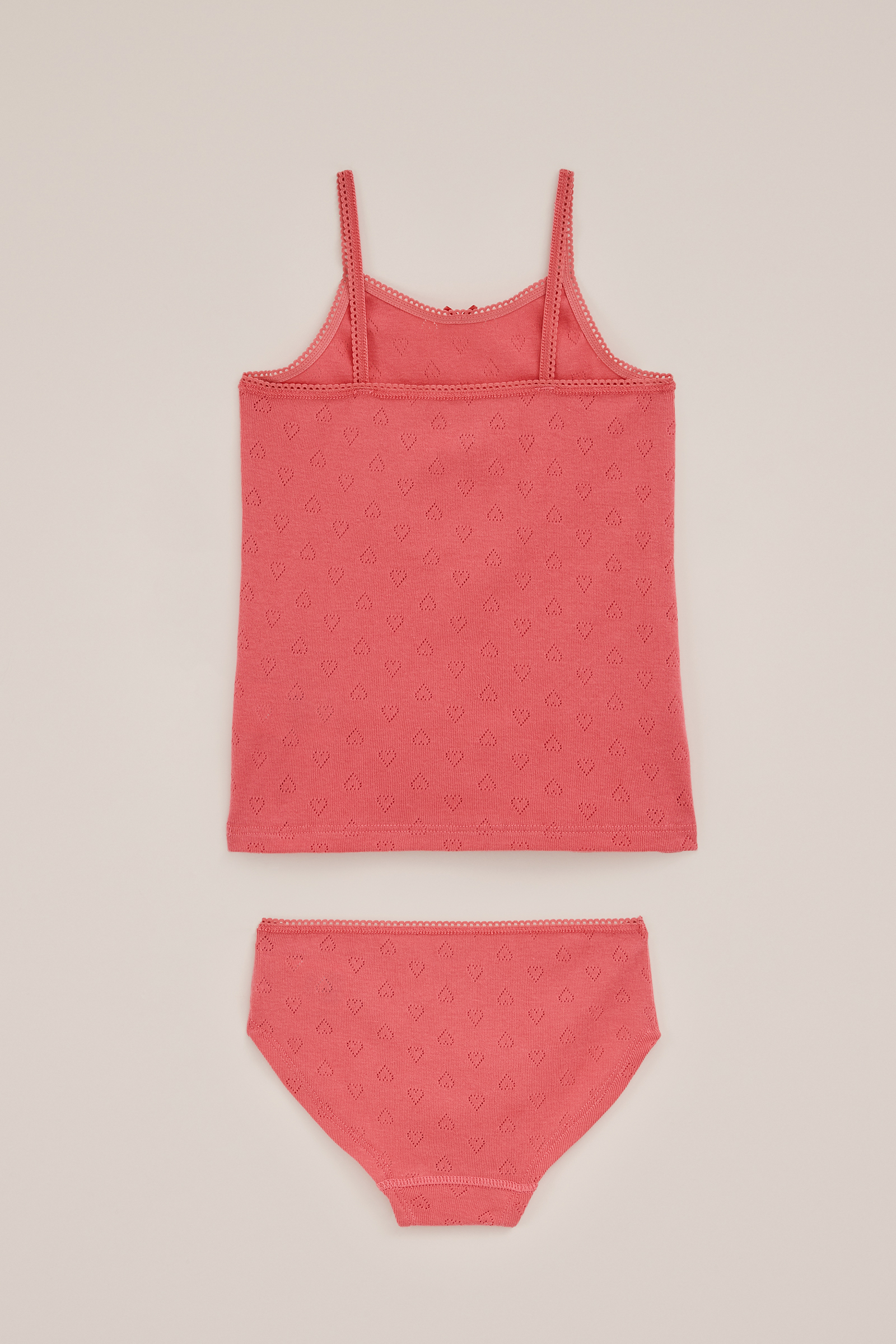 Meisjes singlet met bijpassende slip
