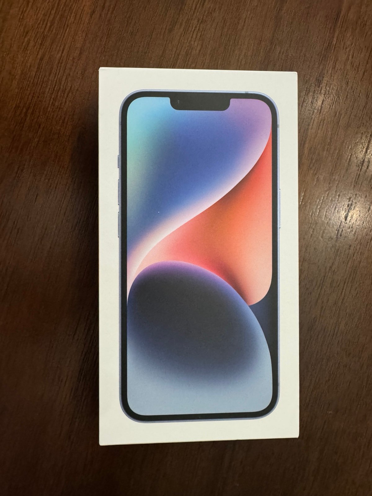 Brand new sealed iPhone 14 in blue