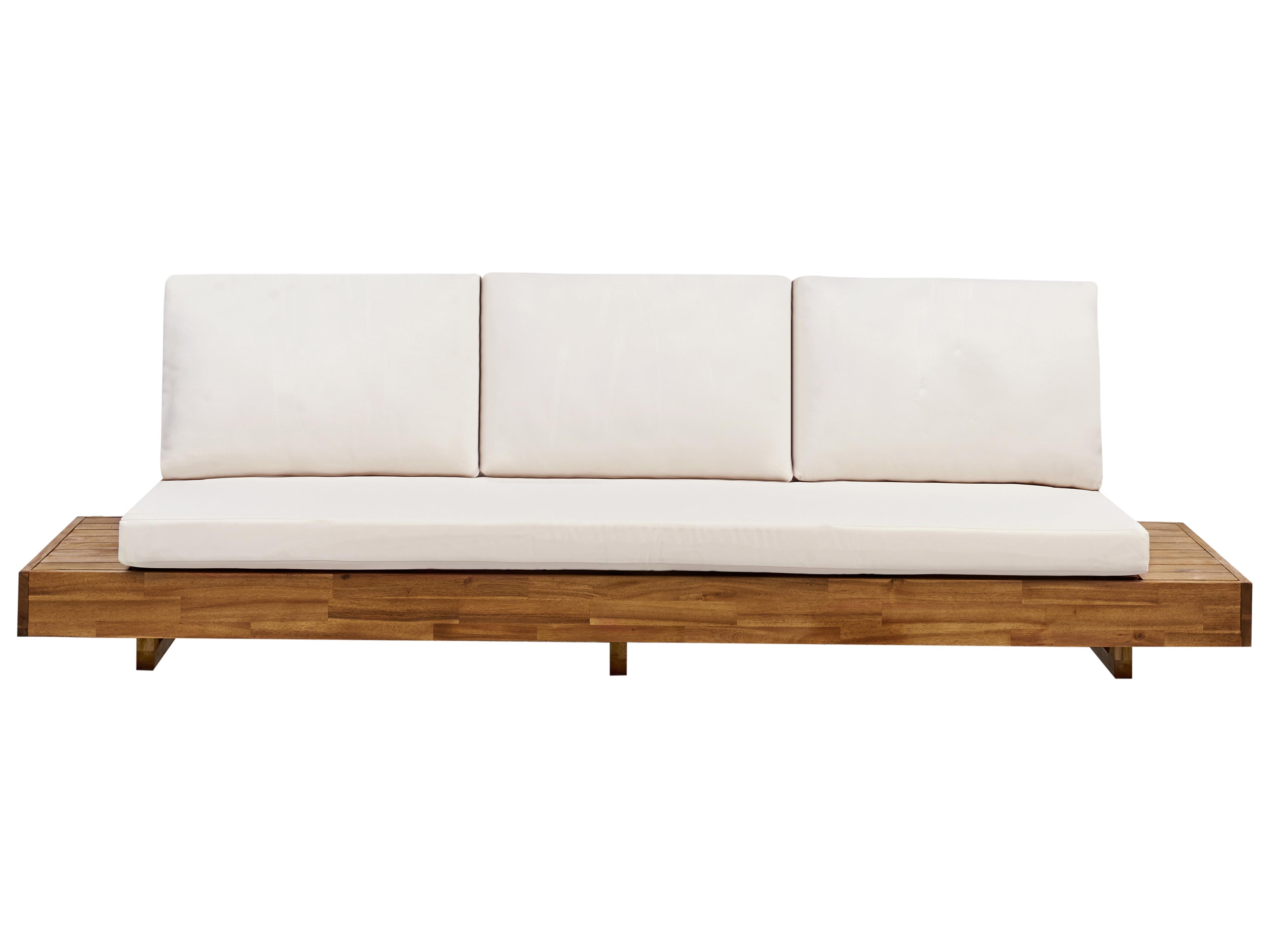 Garden Sofa 2 Seater MARETTIMO Certified Acacia Wood Brown