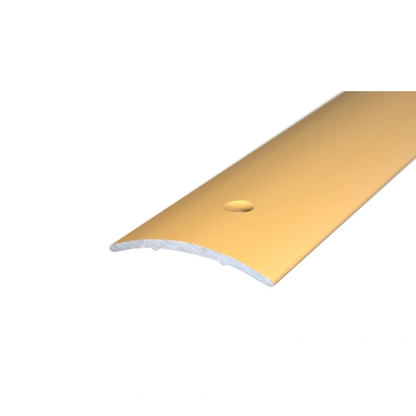 Übergangsprofil, BxH: 30 x 3 mm, mittig versenkt gelocht