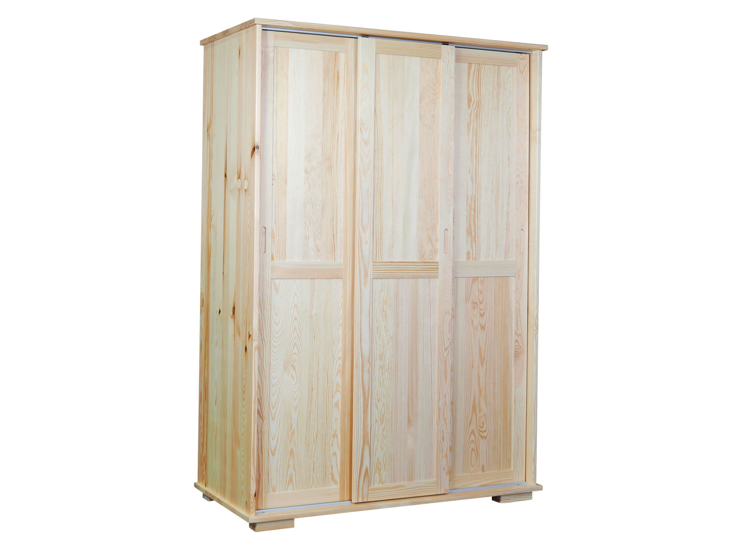 Szafa przesuwna 120 cm drewniana Modern, sosnowa