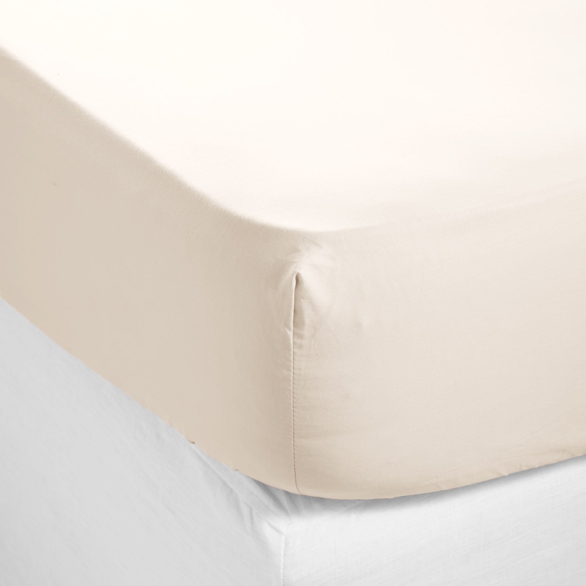 Madura Hoeslaken Celiane crème 140x200 cm