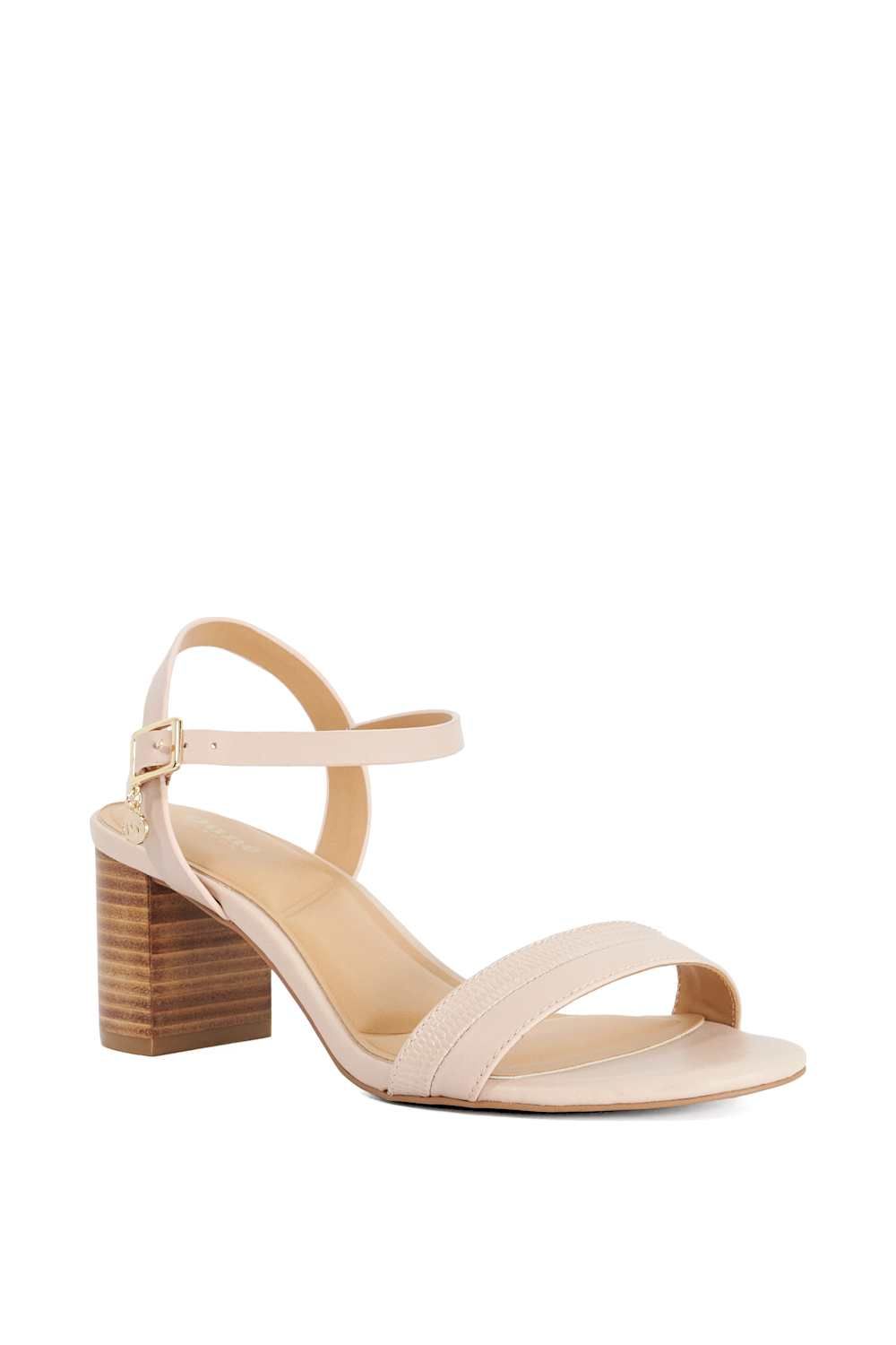 Dune London Wide Fit 'Jaycie' Leather Sandals