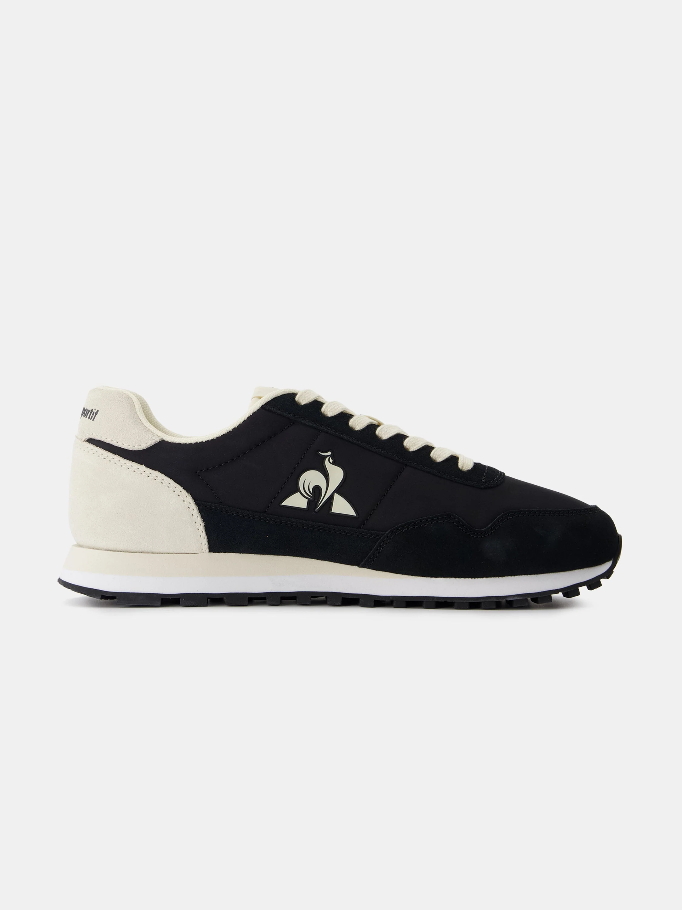 Basket retro-running en textile et suede Astra