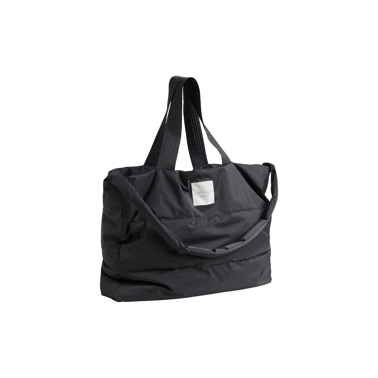Shopper Tote Bag Shelter, almost black