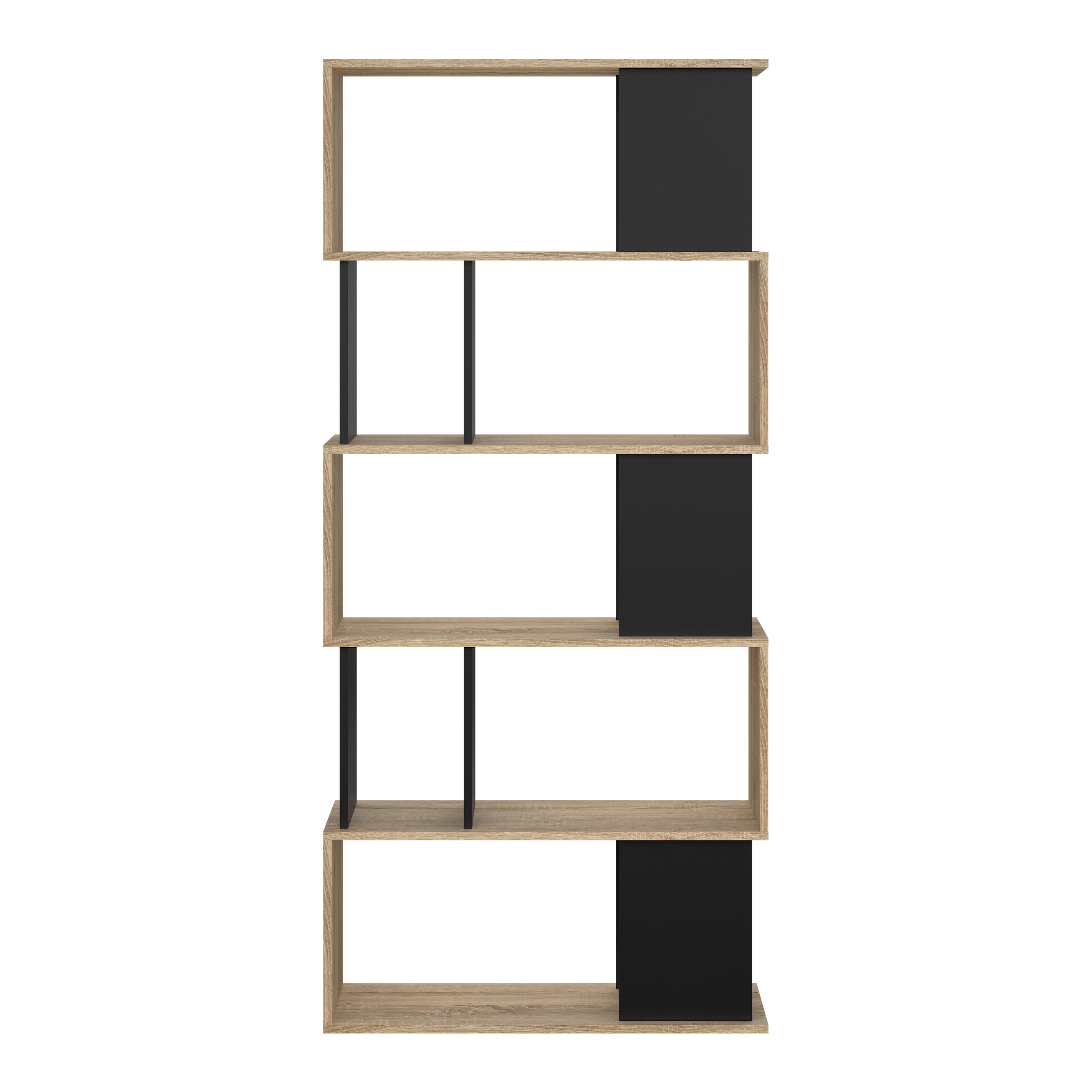 by fonQ basic Puzzle Boekenkast - Zwart