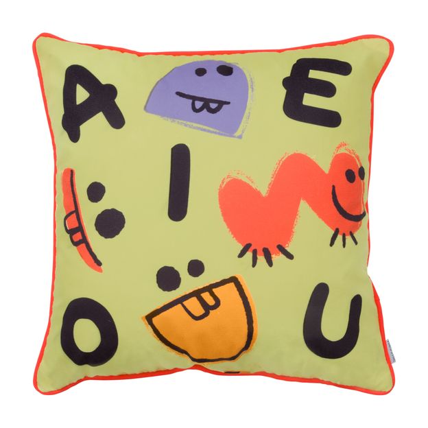 ALMOFADA 45 CM X 45 CM CARA A CARA VOGAIS