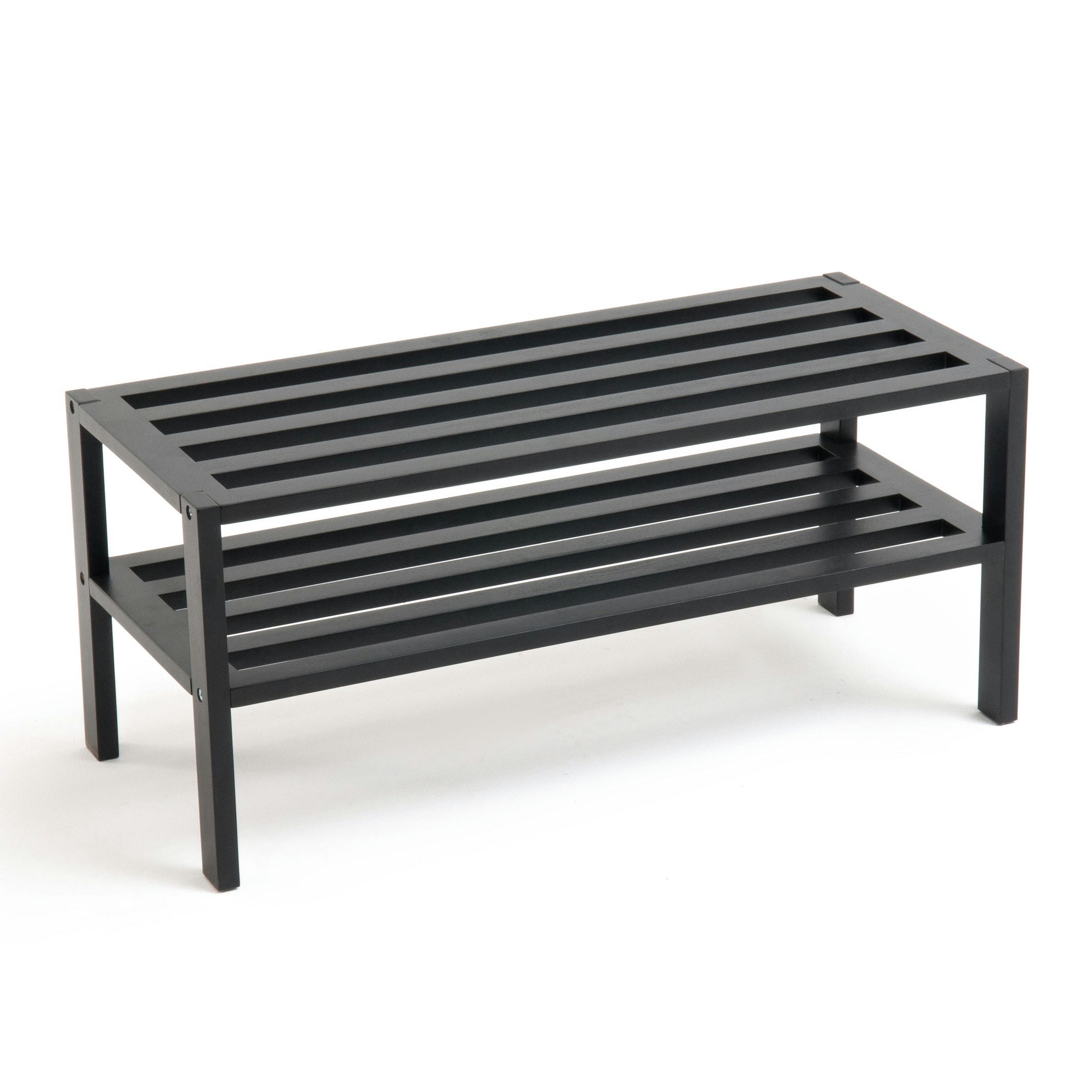 Banc, range-chaussures en bouleau