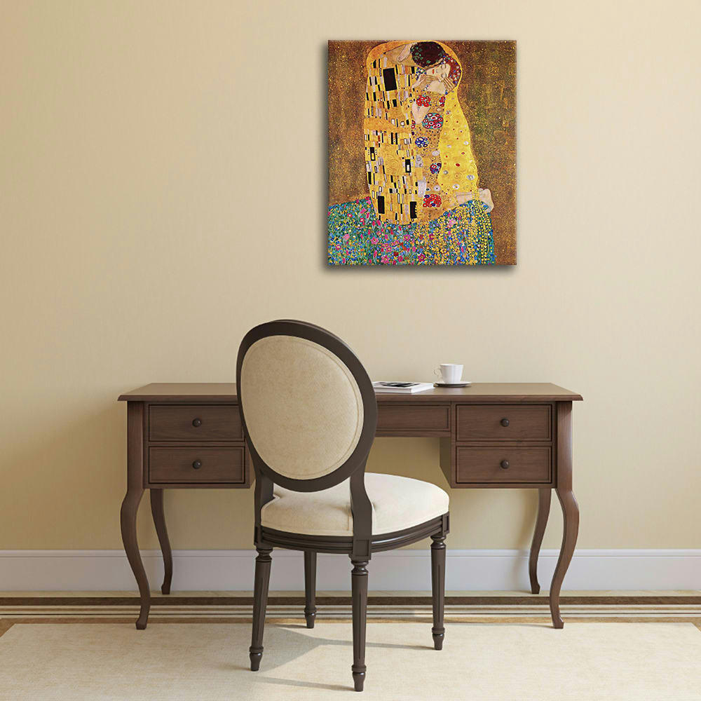 - Tableau Le Baiser Gustav Klimt 80x100cm
