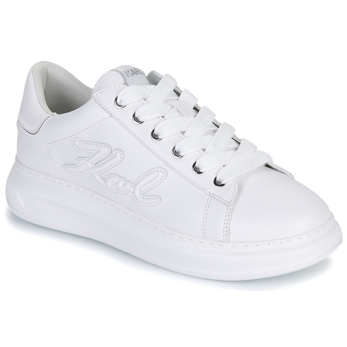 Karl Lagerfeld - KAPRI MENS Signia Patch Embro - White