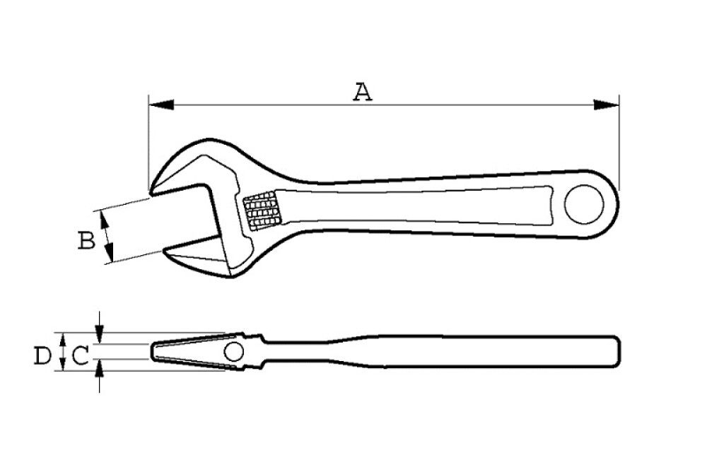 SKIFTENØKKEL BAHCO 20MM