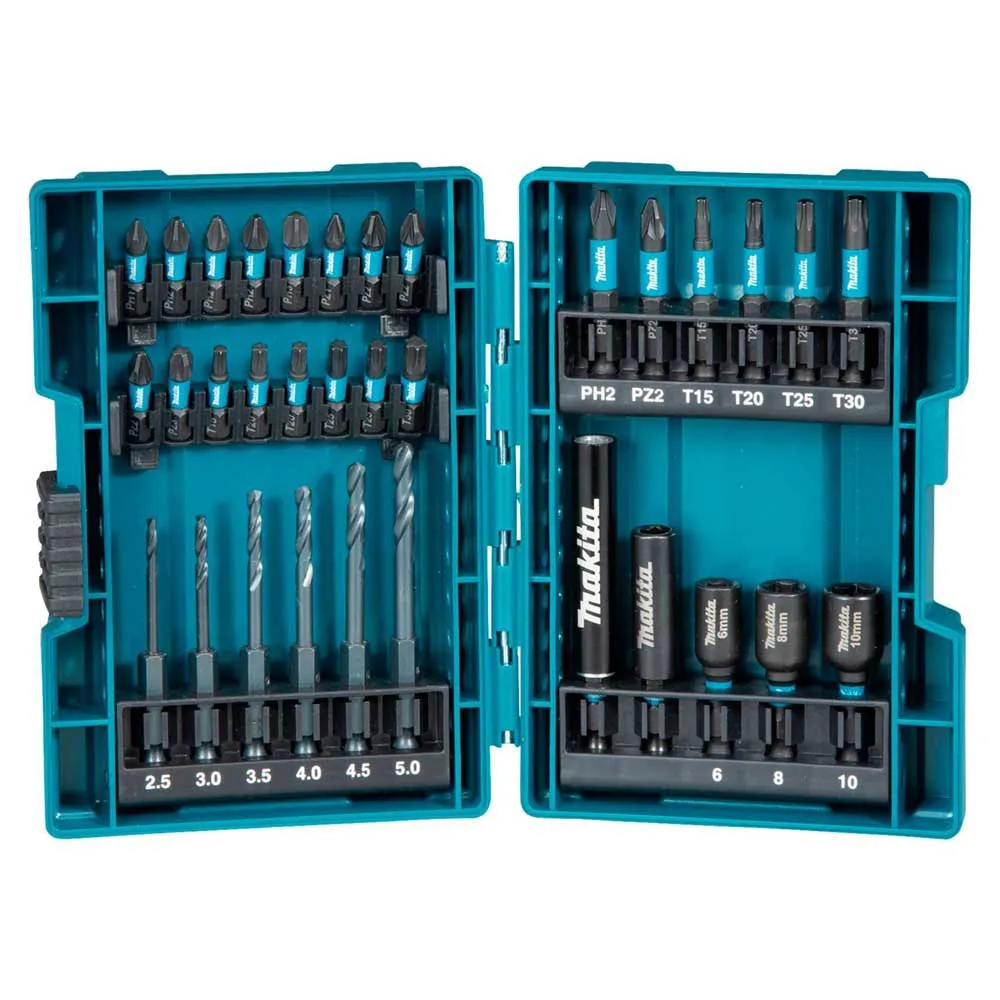 Makita B-66896 drill set 33 pieces