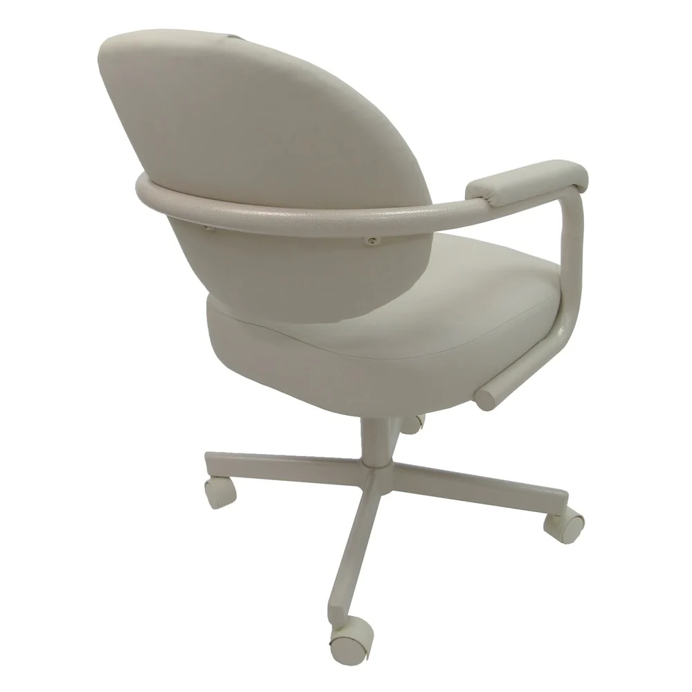 Swivel Caster Dining Chair on Wheels - M70 Ocean Beige