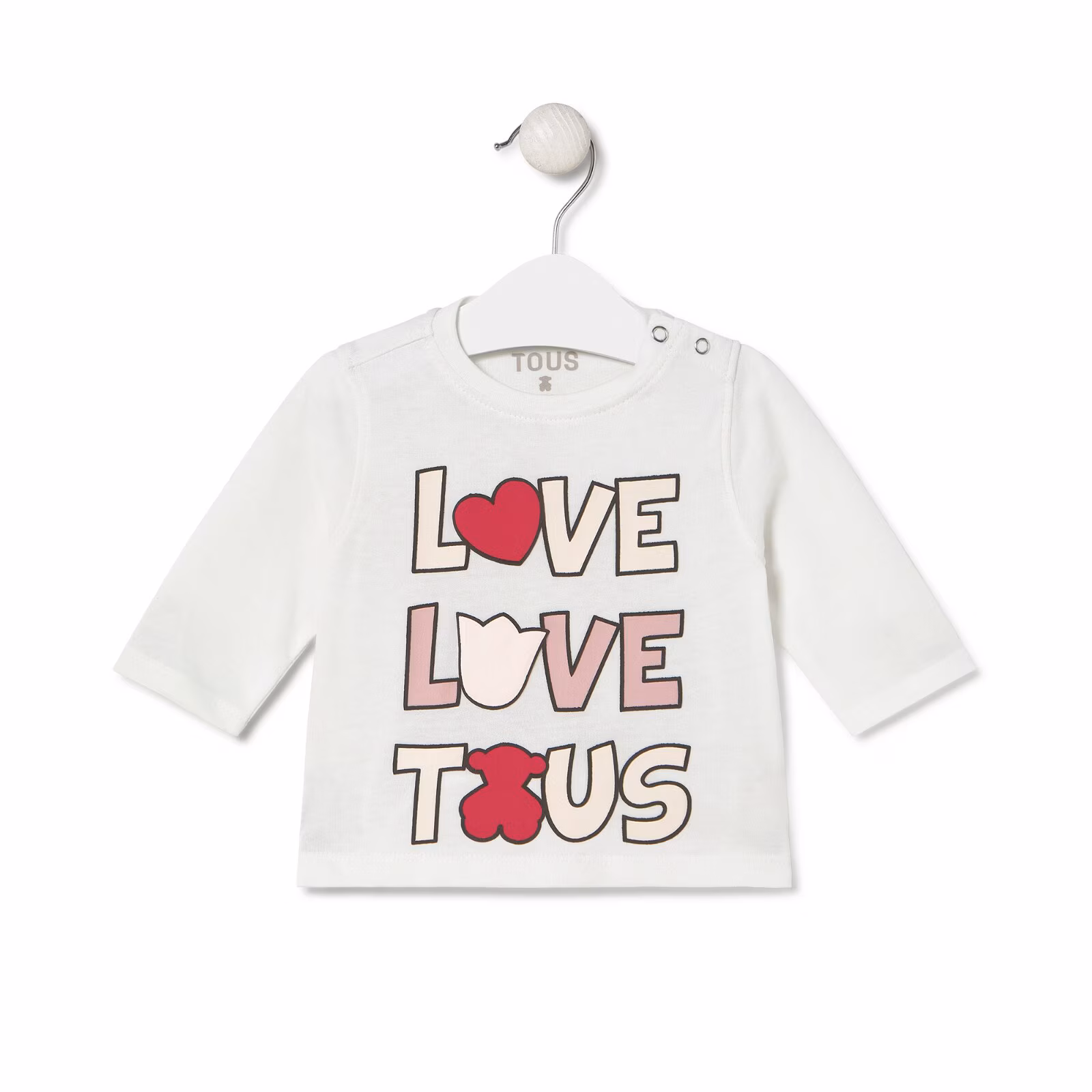 Camiseta LOVE TOUS Casual blanco