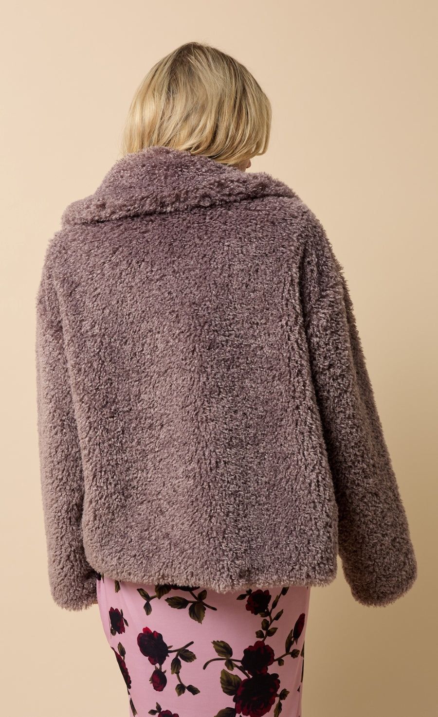 Little Mistress Mink Faux Fur Jacket