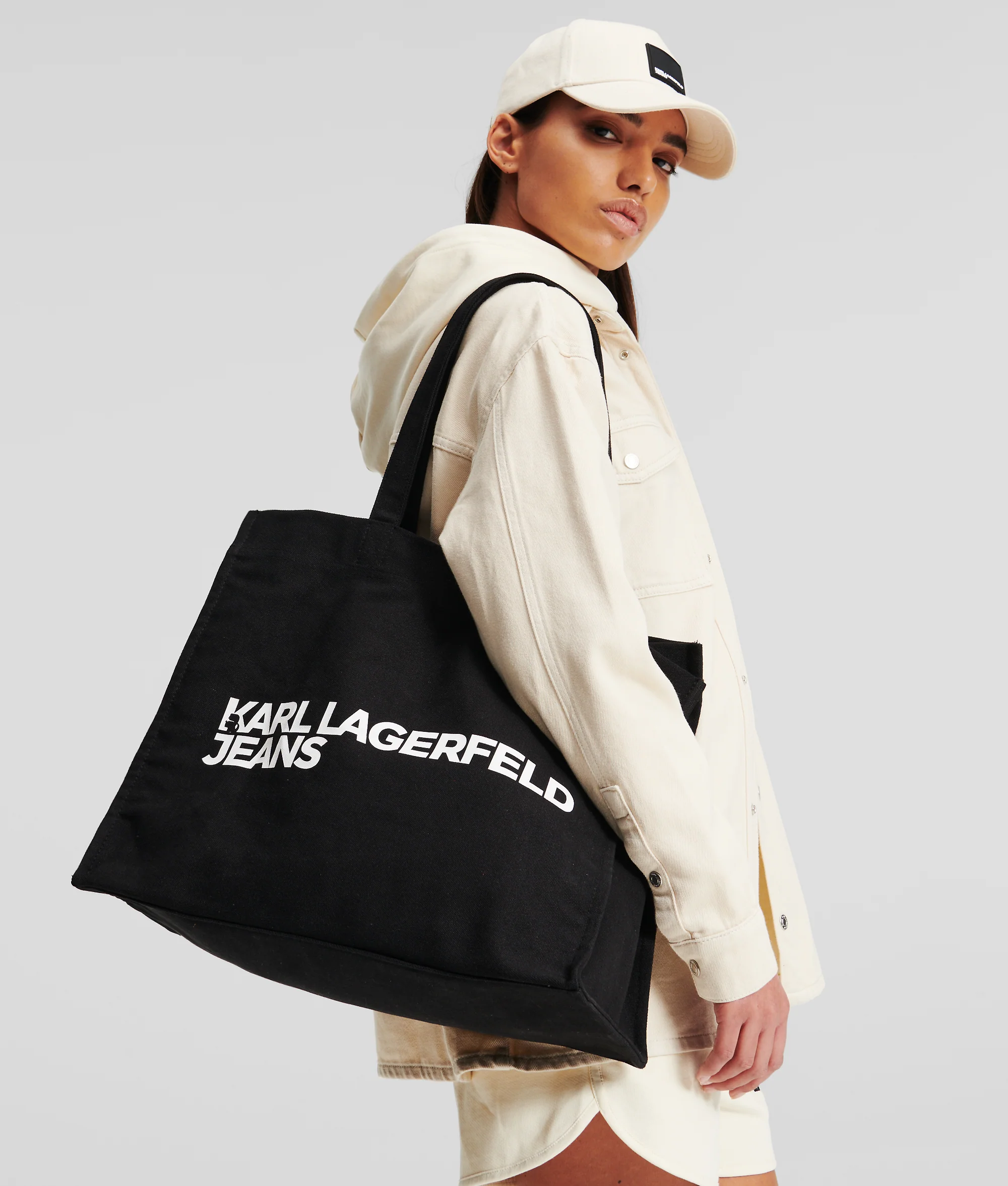 Sac shopper avec logo