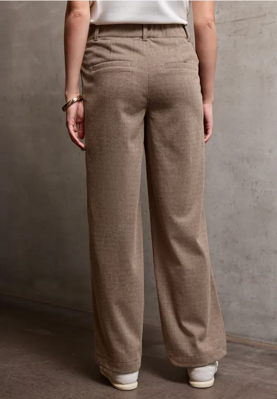 Straight Leg Melange Hose