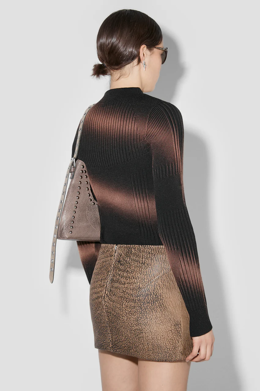 Spray Paint Mockneck