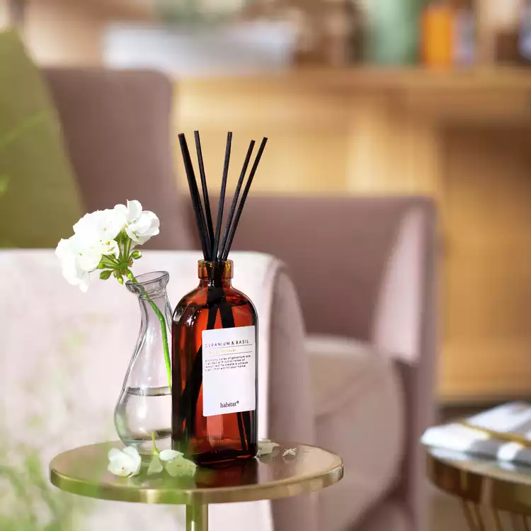 Habitat 150ml Reed Diffuser - Geranium & Basil