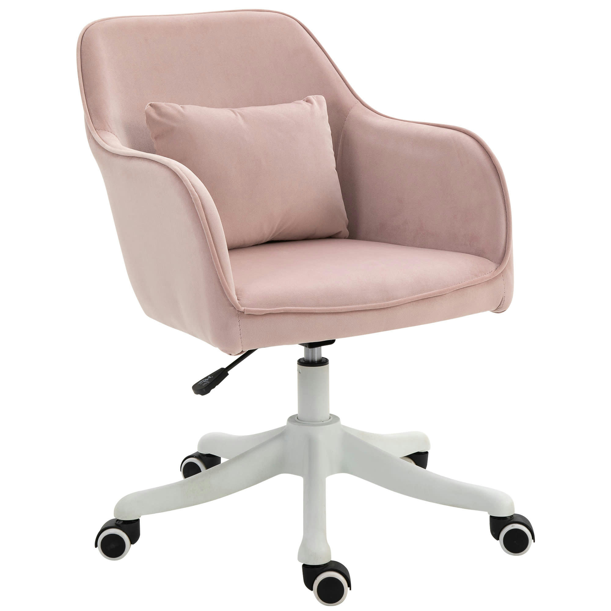 - Chaise de bureau massante velours