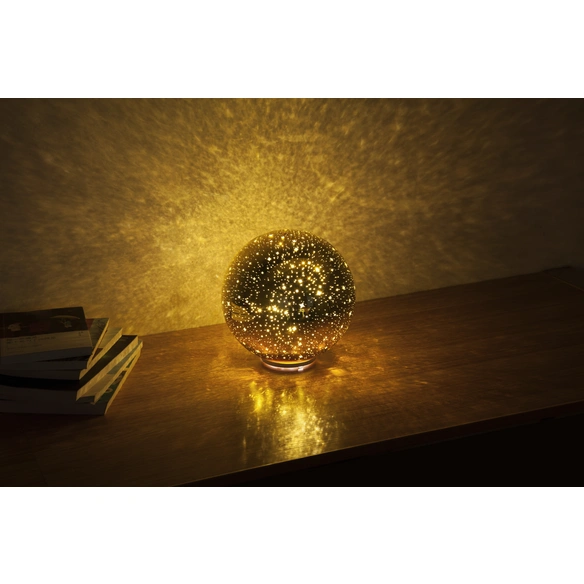 Kugelleuchte, Integrierte LED, warmweiß, inkl. Leuchtmittel, Höhe: 25 cm